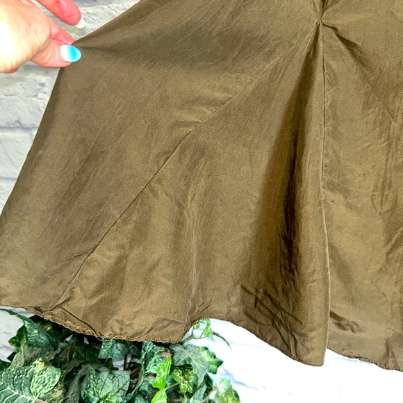 Lauren Ralph Lauren Vintage Silk Midi Skirt - Picture 6 of 6
